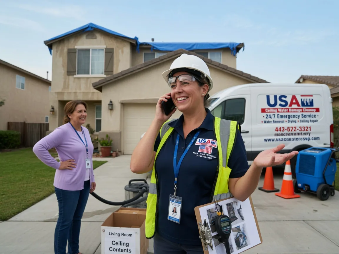 Ceiling Water Damage Restoration Chadwick, IL FAQs